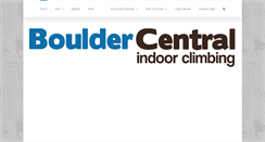 Desktop Screenshot of bouldercentral.co.uk